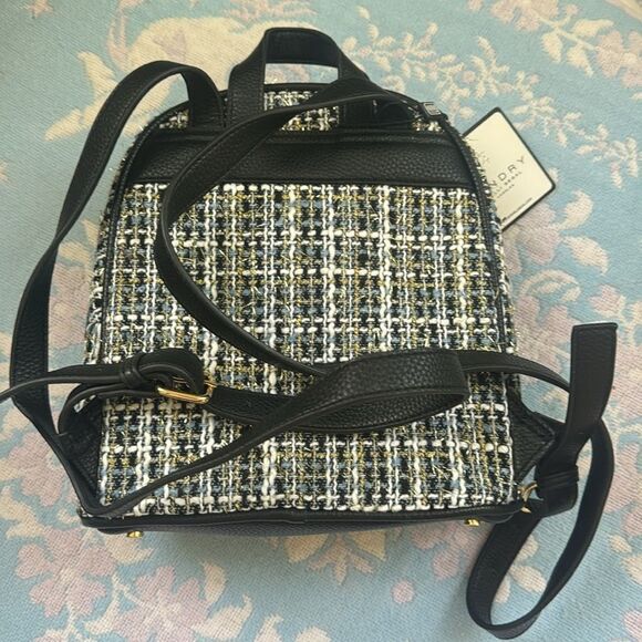 2-pc NWT Laundry Shelli Segal Tweed Backpack main image 6